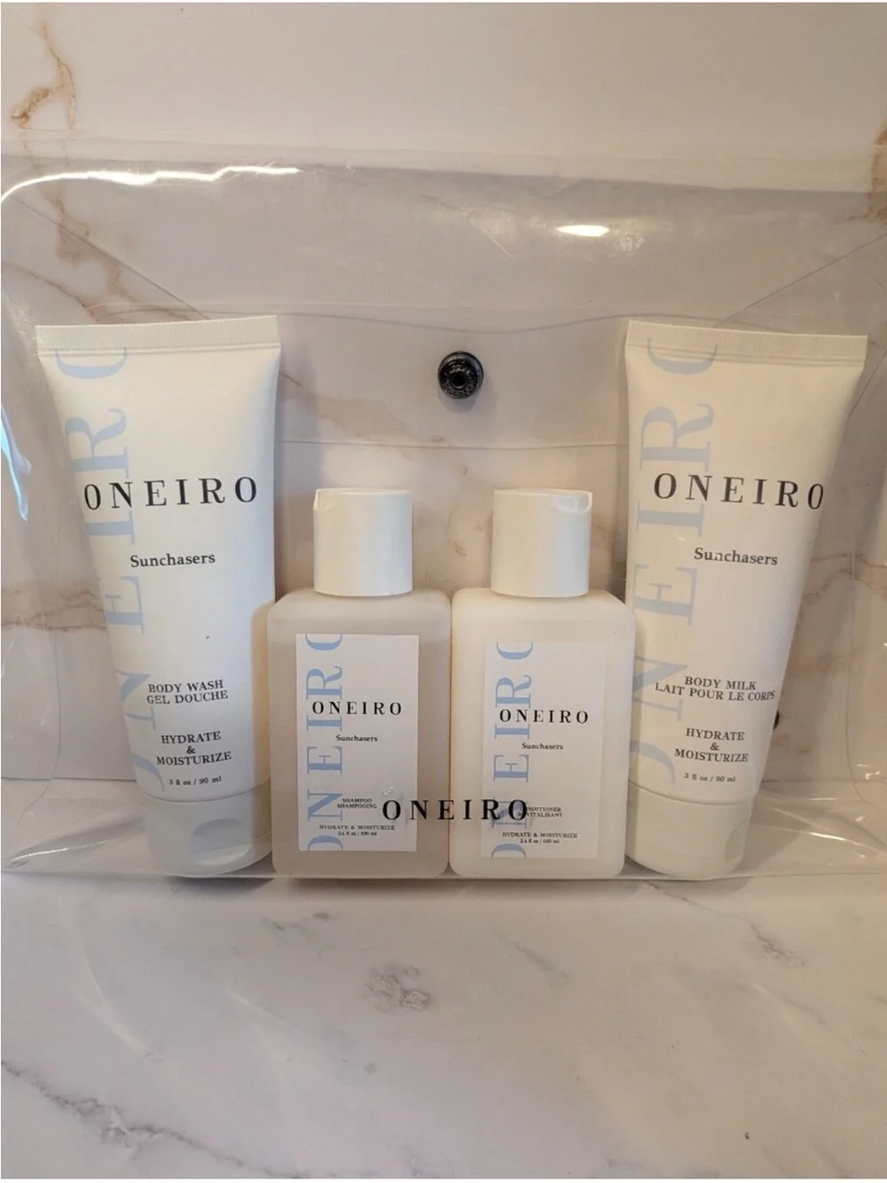 ONEIRO Sunchasers Travel Body Care Set - NEW